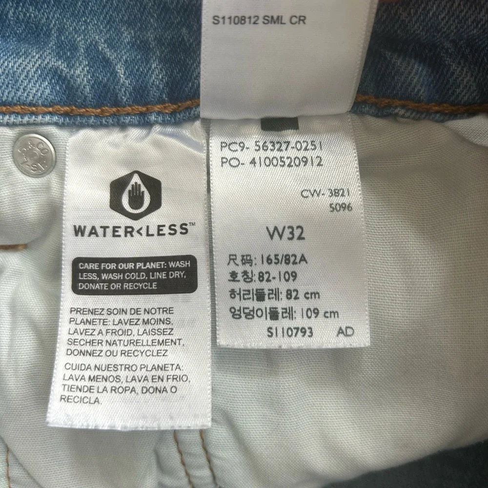 Levi’s 501 women’s button fly cut off denim shorts  size 32 - Picture 7 of 10